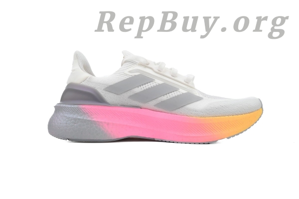 Adidas Ultra Boost 5X Cloud White Halo Silver Lucid Pink IH0636 - 图片 2