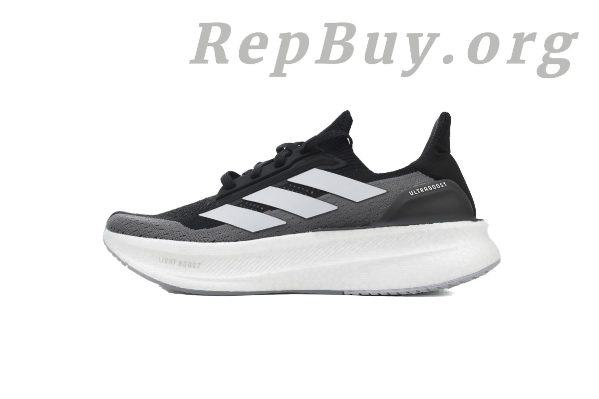 Best Adidas Ultra Boost 5X Core Black Cloud White Carbon IH3110 Replica
