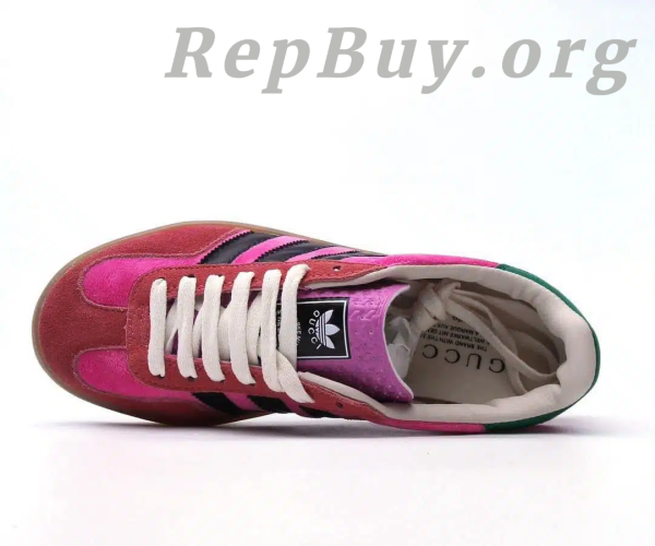 Adidas x Gucci Gazelle Pink 707864 9STU0 5960 HQ7084 - 图片 3