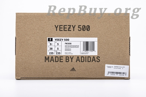 Top Version adidas Yeezy 500 Soft Vision FW2656 - 图片 19