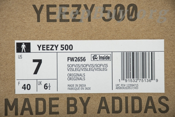 Top Version adidas Yeezy 500 Soft Vision FW2656 - 图片 23
