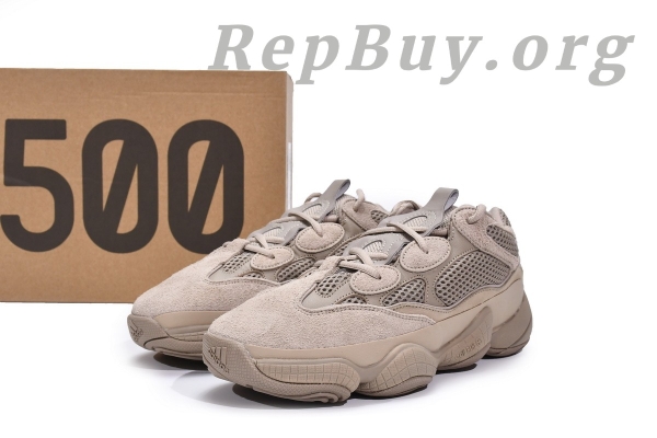 Top Version adidas Yeezy 500 Taupe Light GX3605 - 图片 19