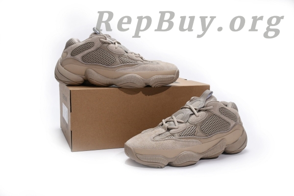 Top Version adidas Yeezy 500 Taupe Light GX3605 - 图片 13