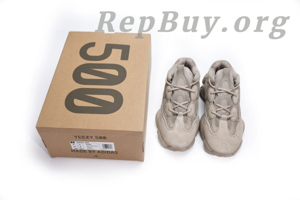 Top Version adidas Yeezy 500 Taupe Light GX3605 - 图片 12