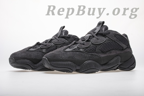 Top Version adidas Yeezy 500 Utility Black F36640 - 图片 4