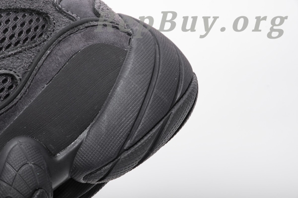 Top Version adidas Yeezy 500 Utility Black F36640 - 图片 13