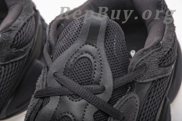 Top Version adidas Yeezy 500 Utility Black F36640 - 图片 21