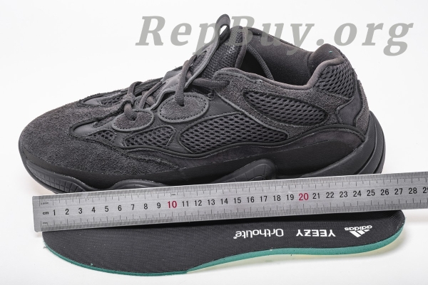 Top Version adidas Yeezy 500 Utility Black F36640 - 图片 31