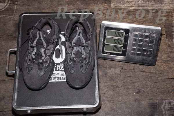 Top Version adidas Yeezy 500 Utility Black F36640 - 图片 40