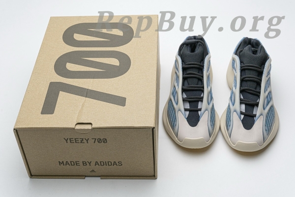 Top Version adidas Yeezy 700 V3 Kyanite GY0260 - 图片 22