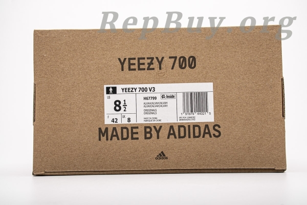 Top Version adidas Yeezy 700 V3 Alvah H67799 - 图片 15