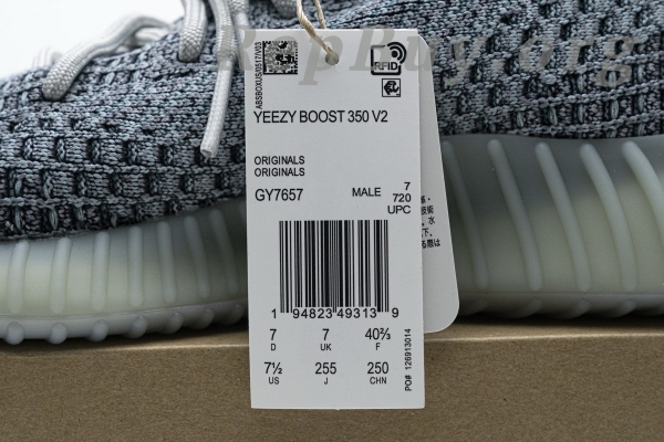 Top Version adidas Yeezy Boost 350 V2 Ash Blue GY7657 - 图片 20