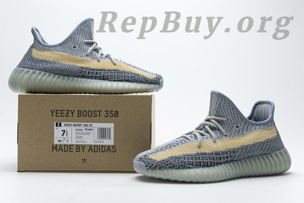 Top Version adidas Yeezy Boost 350 V2 Ash Blue GY7657 - 图片 22