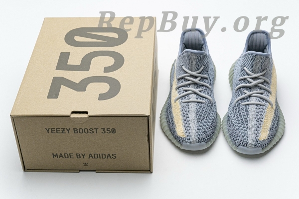 Top Version adidas Yeezy Boost 350 V2 Ash Blue GY7657 - 图片 21