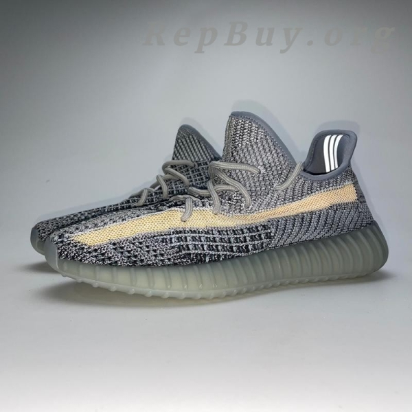 Top Version adidas Yeezy Boost 350 V2 Ash Blue GY7657 - 图片 3