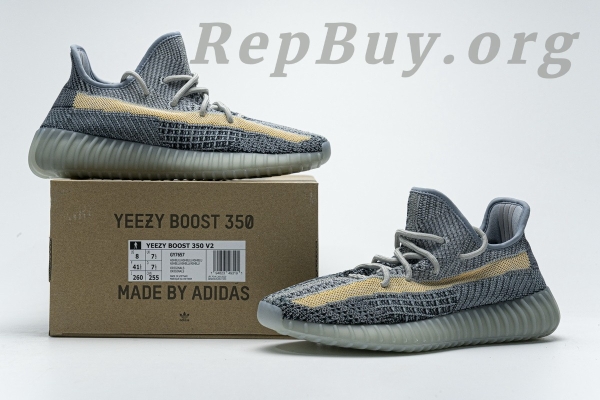Top Version adidas Yeezy Boost 350 V2 Ash Blue GY7657 - 图片 27
