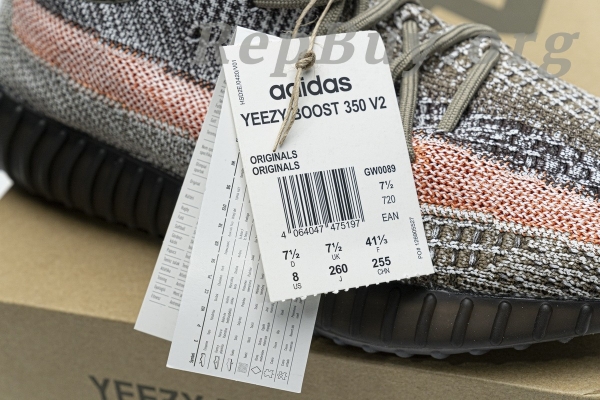 Top Version adidas Yeezy Boost 350 V2 Ash Stone GW0089 - 图片 24