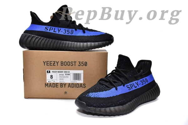 Top Version adidas Yeezy Boost 350 V2 Dazzling Blue GY7164 - 图片 21