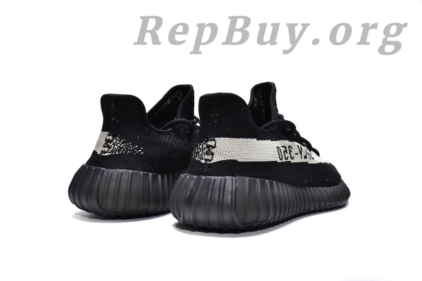 Top Version adidas Yeezy Boost 350 V2 Core Black White BY1604 - 图片 17