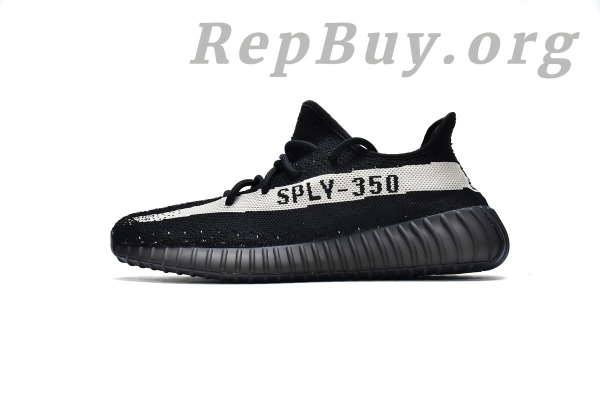 Top Version adidas Yeezy Boost 350 V2 Core Black White BY1604