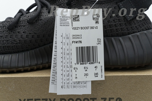Top Version adidas Yeezy Boost 350 V2 Cinder (Reflective) FY4176 - 图片 26