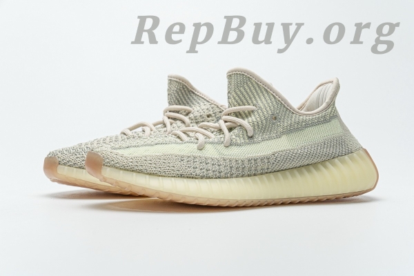 Top Version adidas Yeezy Boost 350 V2 Citrin (Reflective) FW5318 - 图片 16