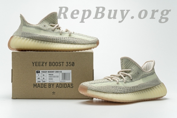 Top Version adidas Yeezy Boost 350 V2 Citrin (Reflective) FW5318 - 图片 26