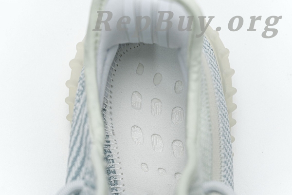Top Version adidas Yeezy Boost 350 V2 Cloud White (Non-Reflective) FW3043 - 图片 7
