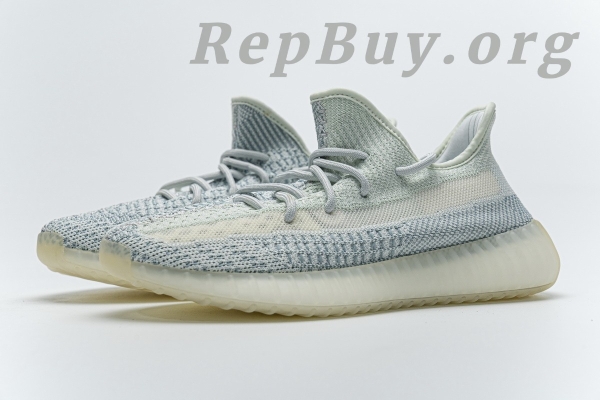 Top Version adidas Yeezy Boost 350 V2 Cloud White (Non-Reflective) FW3043 - 图片 17