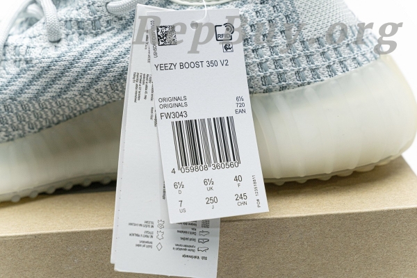 Top Version adidas Yeezy Boost 350 V2 Cloud White (Non-Reflective) FW3043 - 图片 22