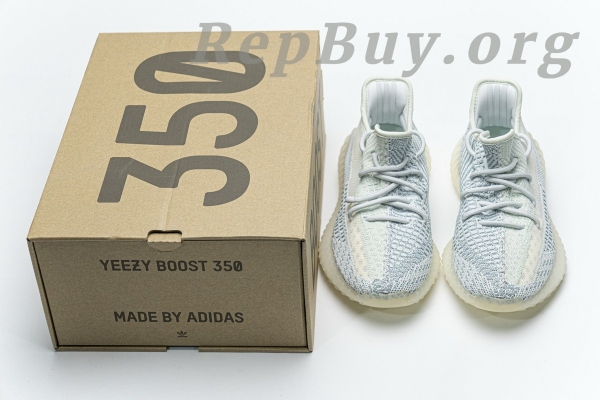Top Version adidas Yeezy Boost 350 V2 Cloud White (Non-Reflective) FW3043 - 图片 20