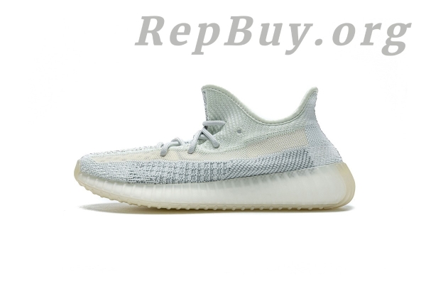 Top Version adidas Yeezy Boost 350 V2 Cloud White (Reflective) FW5317 - 图片 2
