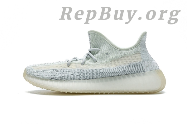 Top Version adidas Yeezy Boost 350 V2 Cloud White (Reflective) FW5317 - 图片 6