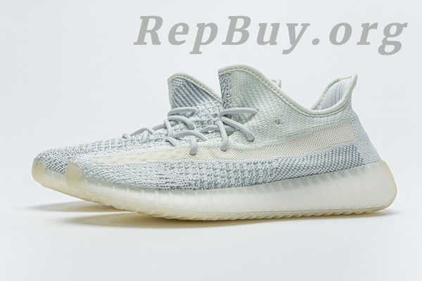 Top Version adidas Yeezy Boost 350 V2 Cloud White (Reflective) FW5317 - 图片 17