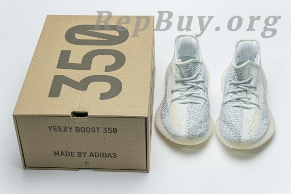 Top Version adidas Yeezy Boost 350 V2 Cloud White (Reflective) FW5317 - 图片 27