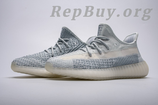 Top Version adidas Yeezy Boost 350 V2 Cloud White Reflective FW5317 - 图片 3