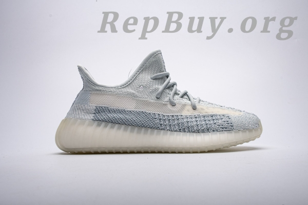 Top Version adidas Yeezy Boost 350 V2 Cloud White Reflective FW5317 - 图片 4