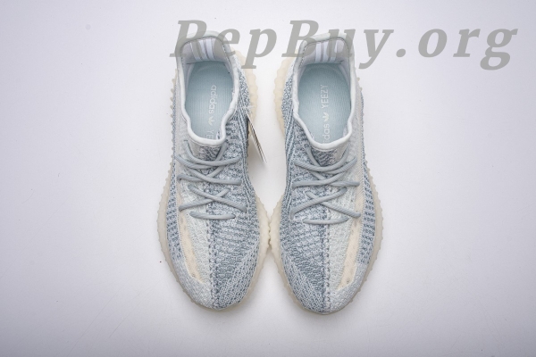 Top Version adidas Yeezy Boost 350 V2 Cloud White Reflective FW5317 - 图片 29