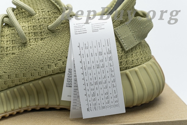 Top Version adidas Yeezy Boost 350 V2 Sulfur FY5346 - 图片 26