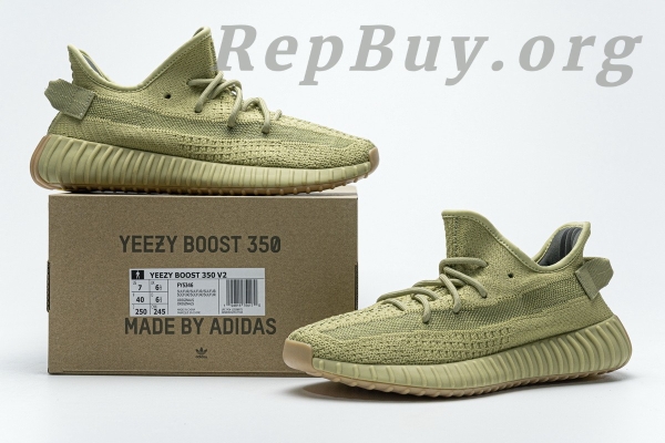 Top Version adidas Yeezy Boost 350 V2 Sulfur FY5346 - 图片 28