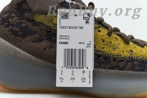 Top Version adidas Yeezy Boost 380 Lmnte FZ4982 - 图片 27