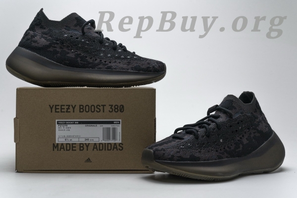 Top Version adidas Yeezy Boost 380 Onyx FZ1270 - 图片 26