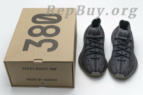 Top Version adidas Yeezy Boost 380 Onyx FZ1270 - 图片 27