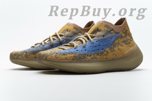 Top Version adidas Yeezy Boost 380 Blue Oat Q47306 - 图片 2