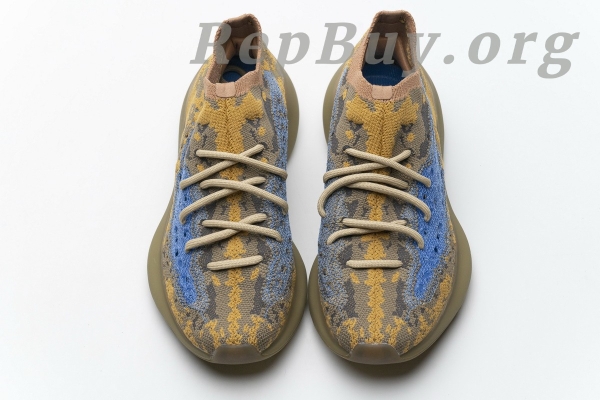 Top Version adidas Yeezy Boost 380 Blue Oat Q47306 - 图片 4