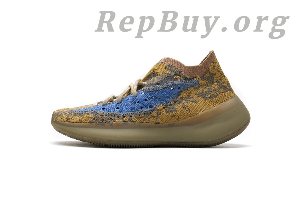 Top Version adidas Yeezy Boost 380 Blue Oat Q47306 - 图片 5