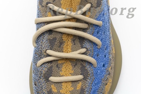 Top Version adidas Yeezy Boost 380 Blue Oat Q47306 - 图片 10