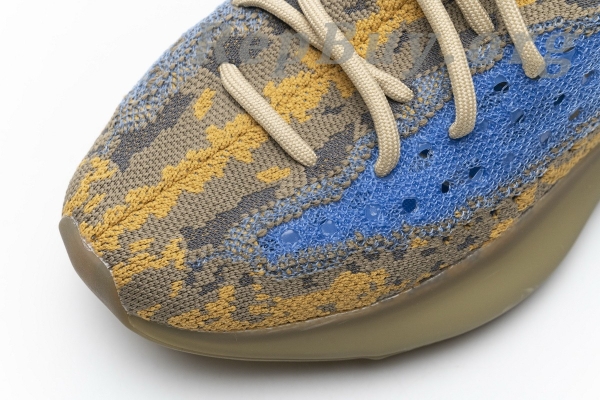 Top Version adidas Yeezy Boost 380 Blue Oat Q47306 - 图片 9