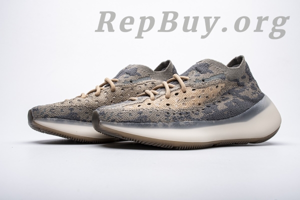 Top Version adidas Yeezy Boost 380 Mist FX9764 - 图片 3