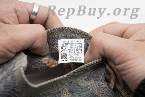 Top Version adidas Yeezy Boost 380 Mist Reflective FX9846 - 图片 21